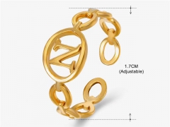 HY Wholesale Popular Rings Jewelry Stainless Steel 316L Rings-HY0159R0044