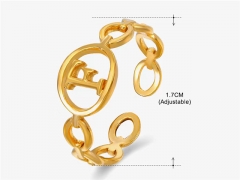 HY Wholesale Popular Rings Jewelry Stainless Steel 316L Rings-HY0159R0036