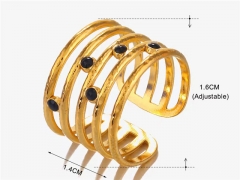 HY Wholesale Popular Rings Jewelry Stainless Steel 316L Rings-HY0159R0688