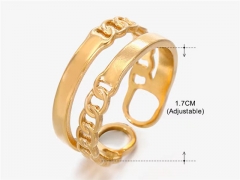 HY Wholesale Popular Rings Jewelry Stainless Steel 316L Rings-HY0159R0959