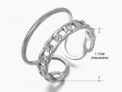 HY Wholesale Popular Rings Jewelry Stainless Steel 316L Rings-HY0159R0431