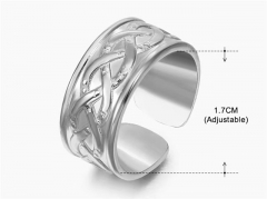 HY Wholesale Popular Rings Jewelry Stainless Steel 316L Rings-HY0159R0074