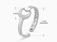 HY Wholesale Popular Rings Jewelry Stainless Steel 316L Rings-HY0159R0060