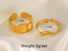 HY Wholesale Popular Rings Jewelry Stainless Steel 316L Rings-HY0159R0002