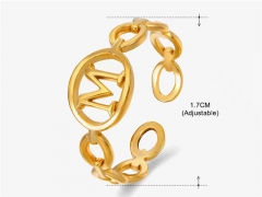 HY Wholesale Popular Rings Jewelry Stainless Steel 316L Rings-HY0159R0043