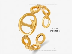 HY Wholesale Popular Rings Jewelry Stainless Steel 316L Rings-HY0159R0042