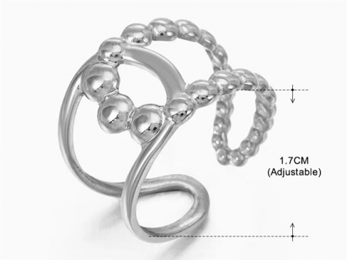 HY Wholesale Popular Rings Jewelry Stainless Steel 316L Rings-HY0159R0806