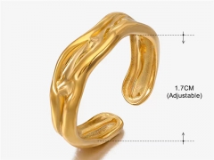 HY Wholesale Popular Rings Jewelry Stainless Steel 316L Rings-HY0159R0558