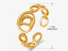 HY Wholesale Popular Rings Jewelry Stainless Steel 316L Rings-HY0159R0034