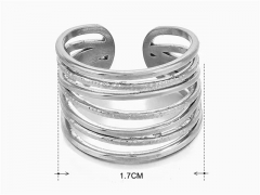 HY Wholesale Popular Rings Jewelry Stainless Steel 316L Rings-HY0159R0102