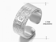 HY Wholesale Popular Rings Jewelry Stainless Steel 316L Rings-HY0159R0720