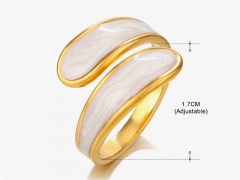 HY Wholesale Popular Rings Jewelry Stainless Steel 316L Rings-HY0159R0421