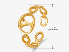 HY Wholesale Popular Rings Jewelry Stainless Steel 316L Rings-HY0159R0055