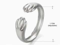 HY Wholesale Popular Rings Jewelry Stainless Steel 316L Rings-HY0159R0480