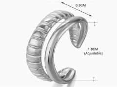 HY Wholesale Popular Rings Jewelry Stainless Steel 316L Rings-HY0159R0137