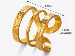 HY Wholesale Popular Rings Jewelry Stainless Steel 316L Rings-HY0159R0172