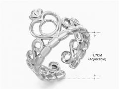 HY Wholesale Popular Rings Jewelry Stainless Steel 316L Rings-HY0159R0740