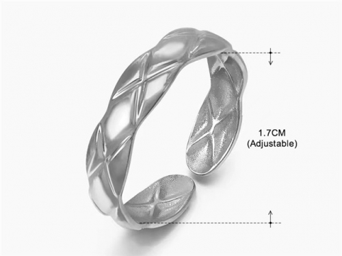 HY Wholesale Popular Rings Jewelry Stainless Steel 316L Rings-HY0159R0636