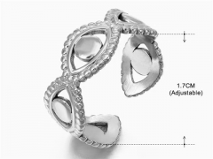 HY Wholesale Popular Rings Jewelry Stainless Steel 316L Rings-HY0159R0412