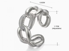 HY Wholesale Popular Rings Jewelry Stainless Steel 316L Rings-HY0159R0260