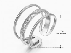 HY Wholesale Popular Rings Jewelry Stainless Steel 316L Rings-HY0159R0086