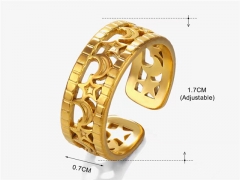 HY Wholesale Popular Rings Jewelry Stainless Steel 316L Rings-HY0159R0494