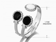 HY Wholesale Popular Rings Jewelry Stainless Steel 316L Rings-HY0159R0589