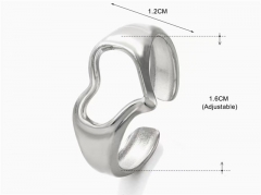 HY Wholesale Popular Rings Jewelry Stainless Steel 316L Rings-HY0159R0974