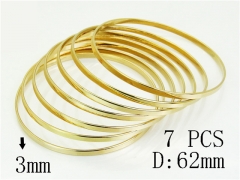 HY Wholesale Bangles Jewelry Stainless Steel 316L Popular Bangle-HY58B0648HLD