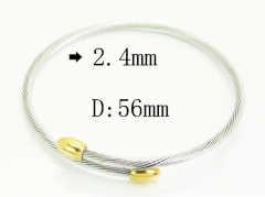 HY Wholesale Bangles Jewelry Stainless Steel 316L Popular Bangle-HY38B0907NV