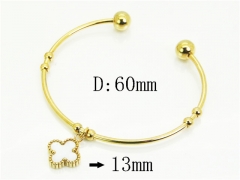 HY Wholesale Bangles Jewelry Stainless Steel 316L Popular Bangle-HY58B0673KQ