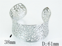 HY Wholesale Bangles Jewelry Stainless Steel 316L Popular Bangle-HY30B0196HHQ