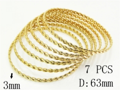 HY Wholesale Bangles Jewelry Stainless Steel 316L Popular Bangle-HY58B0664HME