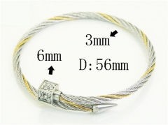 HY Wholesale Bangles Jewelry Stainless Steel 316L Popular Bangle-HY38B0892HJB