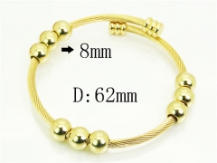 HY Wholesale Bangles Jewelry Stainless Steel 316L Popular Bangle-HY38B0948HIC