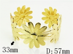 HY Wholesale Bangles Jewelry Stainless Steel 316L Popular Bangle-HY30B0161HLF