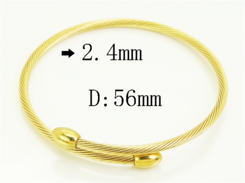 HY Wholesale Bangles Jewelry Stainless Steel 316L Popular Bangle-HY38B0908PX