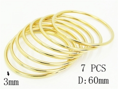 HY Wholesale Bangles Jewelry Stainless Steel 316L Popular Bangle-HY58B0654HJS