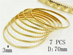 HY Wholesale Bangles Jewelry Stainless Steel 316L Popular Bangle-HY58B0680HLS