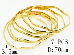 HY Wholesale Bangles Jewelry Stainless Steel 316L Popular Bangle-HY58B0647HNX