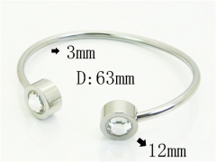 HY Wholesale Bangles Jewelry Stainless Steel 316L Popular Bangle-HY38B0924HVV