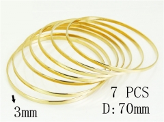 HY Wholesale Bangles Jewelry Stainless Steel 316L Popular Bangle-HY58B0650HLF