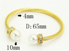 HY Wholesale Bangles Jewelry Stainless Steel 316L Popular Bangle-HY38B0922HJA