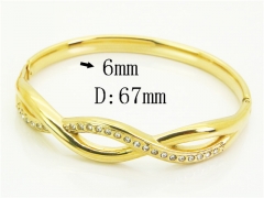 HY Wholesale Bangles Jewelry Stainless Steel 316L Popular Bangle-HY80B2126HIL