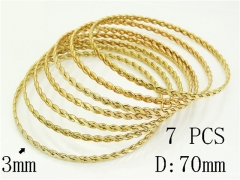 HY Wholesale Bangles Jewelry Stainless Steel 316L Popular Bangle-HY58B0666HMA