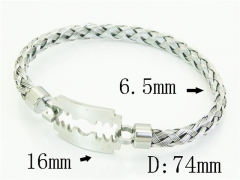 HY Wholesale Bangles Jewelry Stainless Steel 316L Popular Bangle-HY58B0668HWW