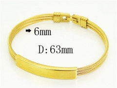 HY Wholesale Bangles Jewelry Stainless Steel 316L Popular Bangle-HY38B0928HMQ