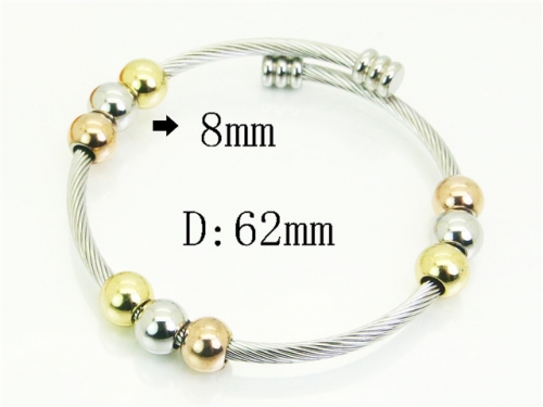 HY Wholesale Bangles Jewelry Stainless Steel 316L Popular Bangle-HY38B0949HZZ