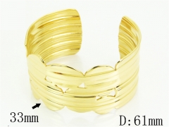 HY Wholesale Bangles Jewelry Stainless Steel 316L Popular Bangle-HY30B0198HNA