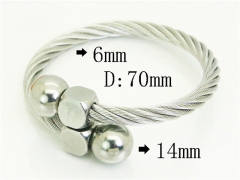 HY Wholesale Bangles Jewelry Stainless Steel 316L Popular Bangle-HY38B0938HIE